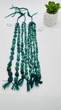 Grandidierite Faceted Nugget Beads • AAAA Quality • Length 8'' • Natural Grandidierite Freeform Beads