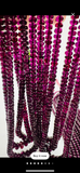 Garnet faceted Roundel Beads 4- 8 mm size 16 Inch Length AAA Qualit - Top Quality Beads- Garnet faceted Rondelle Beads