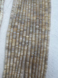 Australian opal roundel 3-8 mm, length 16” Genuine Australian Opal beads