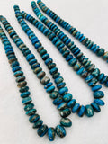 Blue Opalina roundel 10-14mm, Natural Opalina beads - Origin Peru, Blue Opalina gemstone.