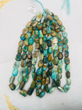 Peruvian Opal tumble Beads, • Length 16 Inch • AAA Quality • 12-14X18-20MM Natural Peruvian Opal beads • Origin Peru