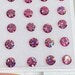 Pink Moissanite faceted round 5 MM - Pack of 1 Pc - Moissanite faceted loose stone -AAA Quality