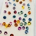 Multi Sapphire faceted loose stone • Size 3-3.20mm, pack of 10 pc, Mix color,