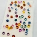 Multi Sapphire faceted loose stone • Size 3-3.20mm, pack of 5 pc, Mix color