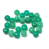 Chrysoprase Cabs 6X6 mm size , Chrysoprase Cabochon - pack of 6 Pieces - Chrysoprase Square Cabs-