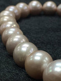 Freshwater Pearl Round beads ,11-15mm size -100% Natural Color - Pink Color AAAA Quality 40cm Length