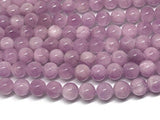 6MM Kunzite Round Beads, AAA Quality, Length 40cm -Natural Kunzite Beads-Purple Color origin brazil