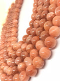 Sunstone 8MM, Sunstone Round Beads AAA Quality 15.5" Strand, Top Grade sunstone Round shape. natural sunstone