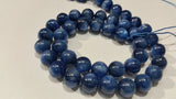 10MM Kyanite Round Beads AAA Quality , Blue Kyanite top quality !Half strand