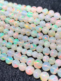 Ethiopian Opal Round 3-6M Beads,16 Inches Strand,Superb Quality,Natural Ethiopian Opal round beads ,code #14 Precious gemstone, lots of fire