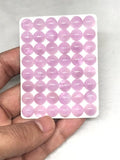 10MM Kunzite Round Cabs, Top Quality Cabochon Pack of 2 Pc Good Color kunzite gemstone cabs origin brazil