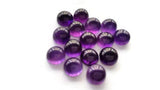 8MM Natural Amethyst Cabs, Pack of 8 Piece , Good Quality cabochon , African Amethyst cabochon