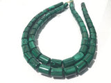 5X13 mm Malachite Tube Beads , Length of strand 40 cm - Top Quality , Natural Malachite Cylinder Beads- Malachite Barrel Beads