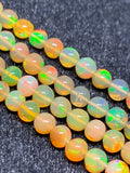 Ethiopian Opal Round 3-6M Beads,16 Inches Strand,Superb Quality,Natural Ethiopian Opal round beads , code #4 Precious gemstone, lots of fire