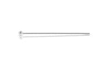 10 pcs 0.8 Inch Long 20 gauge or 0.80MM  925 Sterling Silver Ball Head Pins with Rhodium, Ball Size 1.80 mm -Jewelry Findings (SSHP035028)