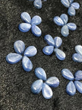 8X12 MM Kyanite Pear Cabochons, Kyanite Cabs, Super Fine Quality Cabs,Pack of 4 pc.