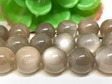 Moonstone 8MM Half strand Round Beads , Rainbow Moonstone beads, Length 16" and AAA Quality,Perfect round with blue flash , length 16 Inch