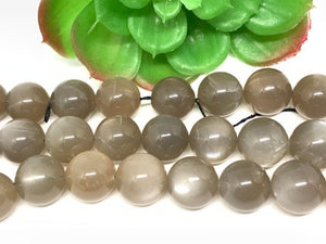 Moonstone 8MM Half strand Round Beads , Rainbow Moonstone beads, Length 16" and AAA Quality,Perfect round with blue flash , length 16 Inch