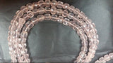 Rose quartz 6MM Cube faceted shape , Pink rose quartz Box , good color gemstone