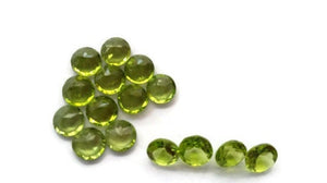 5mm Peridot Round Cut , Top Quality , Pack of 6 Pieces , loose Gemstone  , Gemstone cut stone