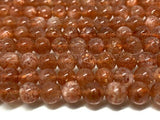 Sunstone Round Beads 6 mm AAAA Quality 40 cm Strand, Top Grade sunstone Round shape. natural sunstone with many flash