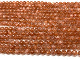 Sunstone Round Beads 6 mm AAAA Quality 40 cm Strand, Top Grade sunstone Round shape. natural sunstone with many flash