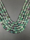 Fluorite 8MM Round Beads, Purple & Green Smooth, Top Quality, Transparent Beads, Gemstone Round beads