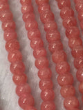 4 MM RHODOCHROSITE  Round Beads, 5A Grade, Rare Available Quality , Length 40cm