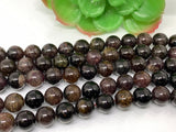 10MM Tourmaline Round Beads - 40 cm- Gemstone Round Beads  - Tourmaline Round- Multi Color Tourmaline Beads-Origin Mozambique