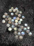 7MM Labradorite Round Cabs. Natural Blue Fire Cabs , Gemstone cabs pack of 10 pc , Gemstone cabs