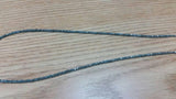 Blue Diamond Faceted, Diamond Beads AAA Quality, Size 2-2.5mm Good Shining , 10 loose pc.