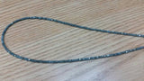 Blue Diamond Faceted, Diamond Beads AAA Quality, Size 2-2.5mm Good Shining , 10 loose pc.