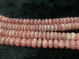 AAA Quality 10mm Rhodochrosite Roundel Beads, Length 40cm, Good Quality- Rhodochrosite Rondelles - Rhodochrosite Beads