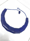 Lapis lazuli Square Shape Beads - Rare Available - Super Quality - Lapis necklace