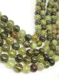 10MM Grossular Garnet Round strand,AAA Quality Round beads , Length of strand is 16" , Natural Gemstone from Madagascar