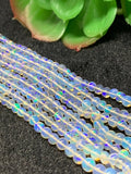 Ethiopian Opal Round 3-5M Beads,16 Inches Strand,Superb Quality,Natural Ethiopian Opal round beads ,code #11 Precious gemstone, lots of fire