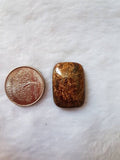 BRONZITE Smooth Cabs ,Natural gemstone cabochon .Size  27X19 MM code 02 , gemstone cabs