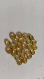 7x9 MM Citrine Oval Cabs , Pack of 4 Pcs. Citrine Smooth cabochon , Good Quality cabs Origin   Brazil