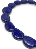 Lapis Necklace -CODE #15 -Lapis Square Shape Necklace- Lapis Fancy Necklace - Fancy Jewelry - Super Quality - Lapis Lazuli Necklace