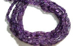 Amethyst Rectangular Smooth Beads 5X7MM , African Amethyst beads