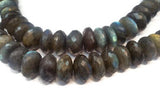 16mm Labradorite Faceted Roundel beads, Top Quality Roundel , Big Size Labradorite . rare Quality Available Length 9 Inch