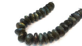 19-20mm Big Labradorite Faceted Beads , Rare Available size ,Machine Cut