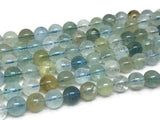 1/2 Strand AAA Quality 10mm Aquamarine Smooth Round beads, Perfect Round Beads- Wholesale Price- Length 20 cm- Blue Aquamarine Beads