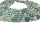 1/2 Strand AAA Quality 10mm Aquamarine Smooth Round beads, Perfect Round Beads- Wholesale Price- Length 20 cm- Blue Aquamarine Beads