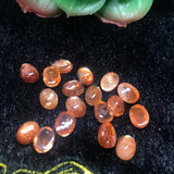 Sunstone 5X7MM Smooth Oval Cabs , Natural gemstone cabochon. Good Quality cabs ( Pack of 6 pc )