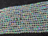 Ethiopian Opal Round 3-5M Beads,16 Inches Strand,Superb Quality,Natural Ethiopian Opal round beads , code #2 Precious gemstone, lots of fire