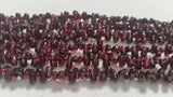 Natural Red Garnet Drop Smooth, 3X6MM Size 16 Inch Strand . Garnet smooth shape beads