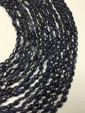 Iolite Oval beads 5x7mm size, 14 Inch Strand- Iolite Beads