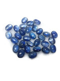 3X5MM Piece Pack Kyanite Oval Cabochons,Kyanite Cabs, Super Fine Quality Cabs, Blue Kyanite Cabochon pack of 10 pcs