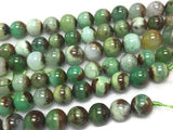 12mm Chrysoprase  Round Beads, AA quality , Natural gemstone beads- Length 40 cm . Green Chrysoprase Perfect Round shape